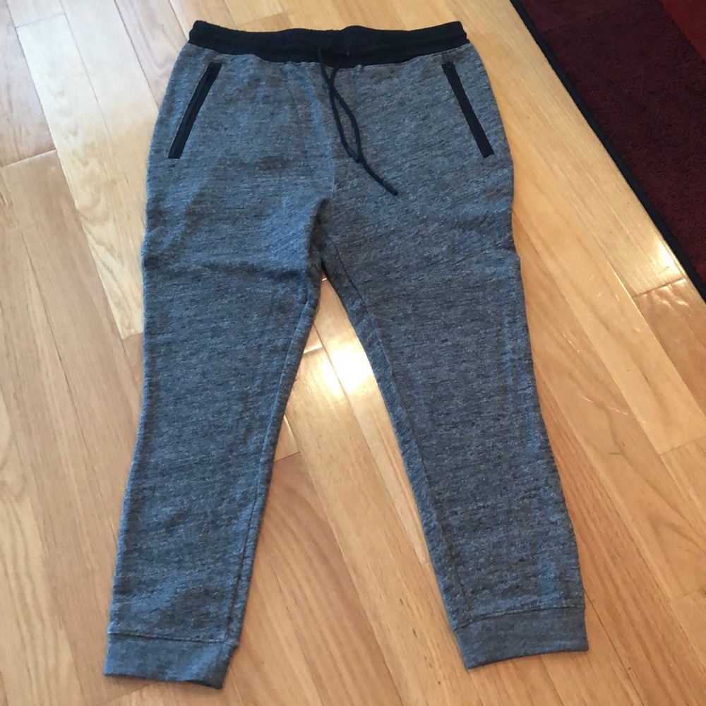 COPY - Grey joggers with drawstring waist